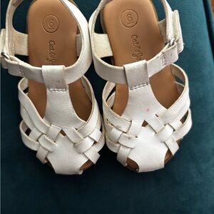 Cat & Jack Cream Sandals